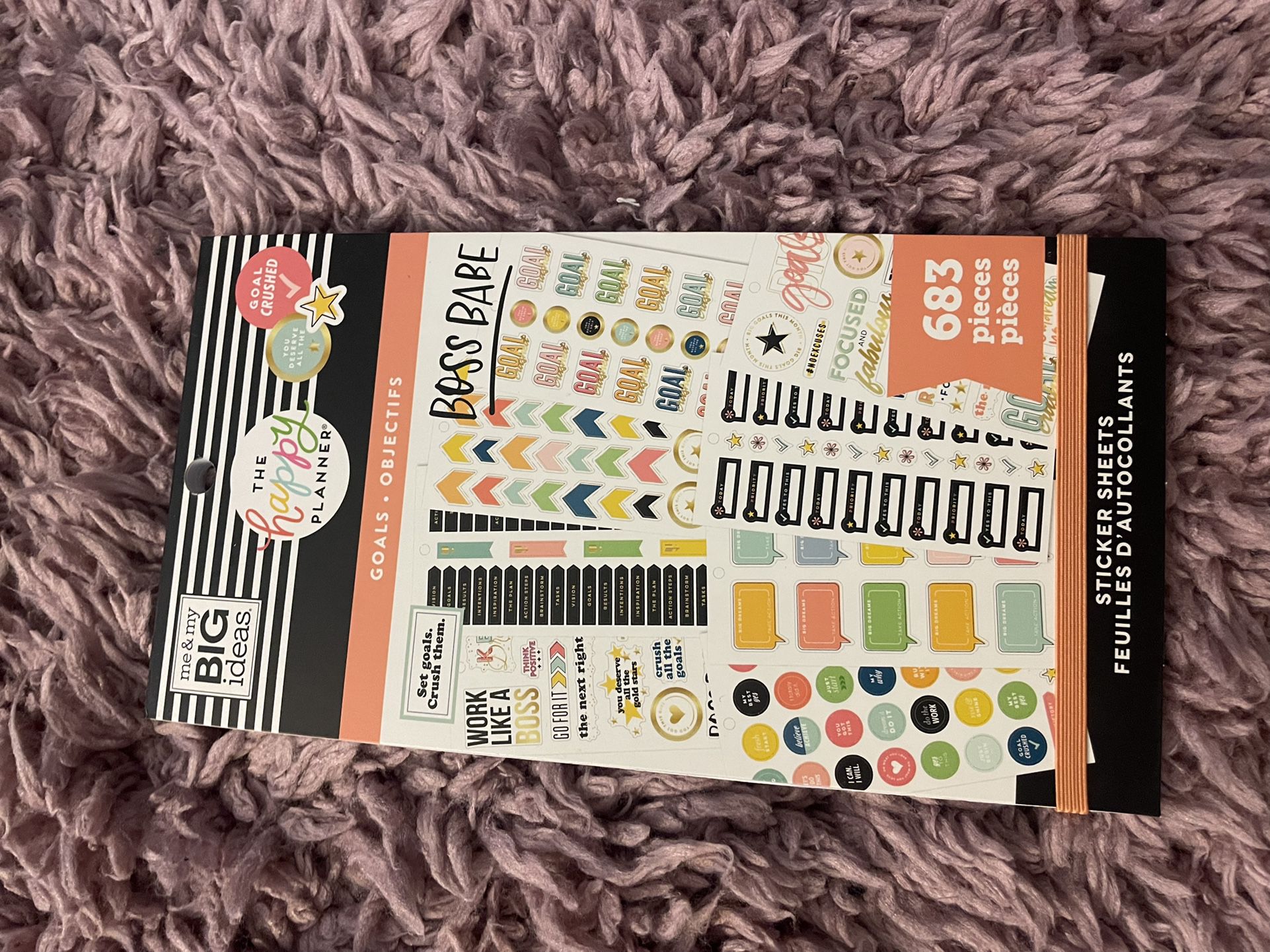Goals Stickers For Planners, Journal,dairy 