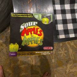 Sour Apples to Apples