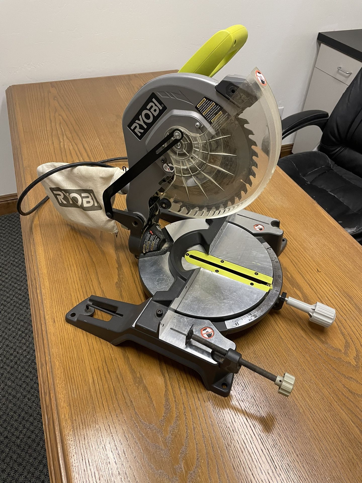 Ryobi 10 Inch Miter Saw - Corded