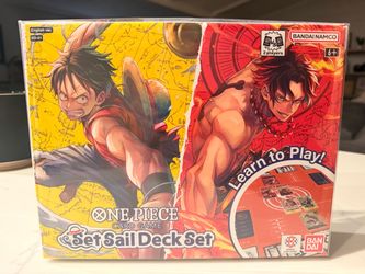 One Piece Set Sail Deck Set Brand New