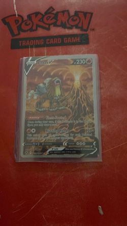 Entei V Pokémon Trading Card 230 HP