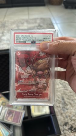 PSA 10 Tony Tony Chopper WINNER stamp