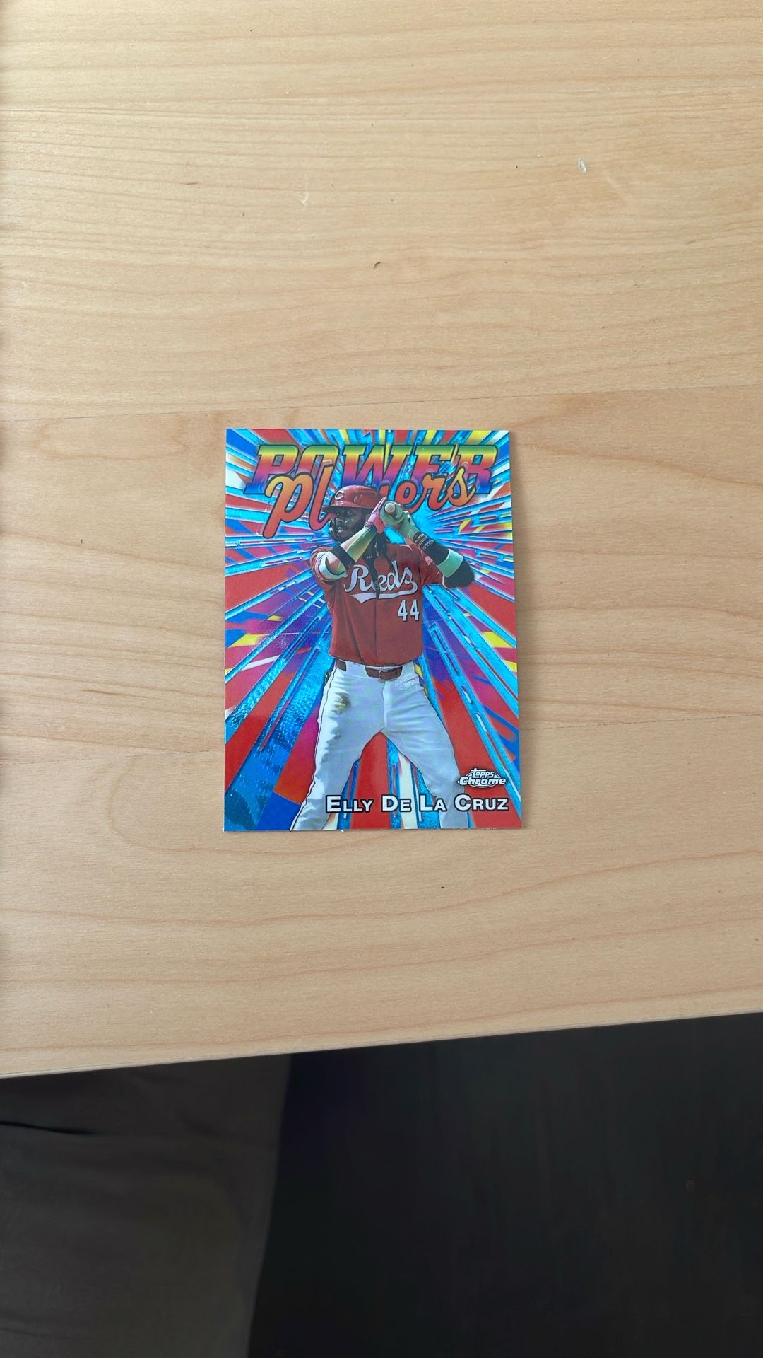 Elly De La Cruz Chrome Card