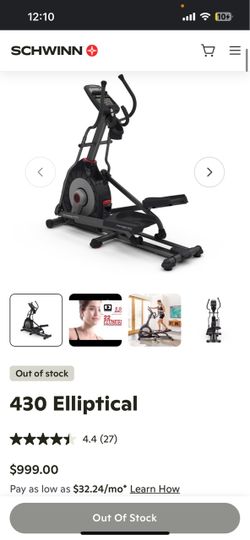 Schwinn 430 Elliptical