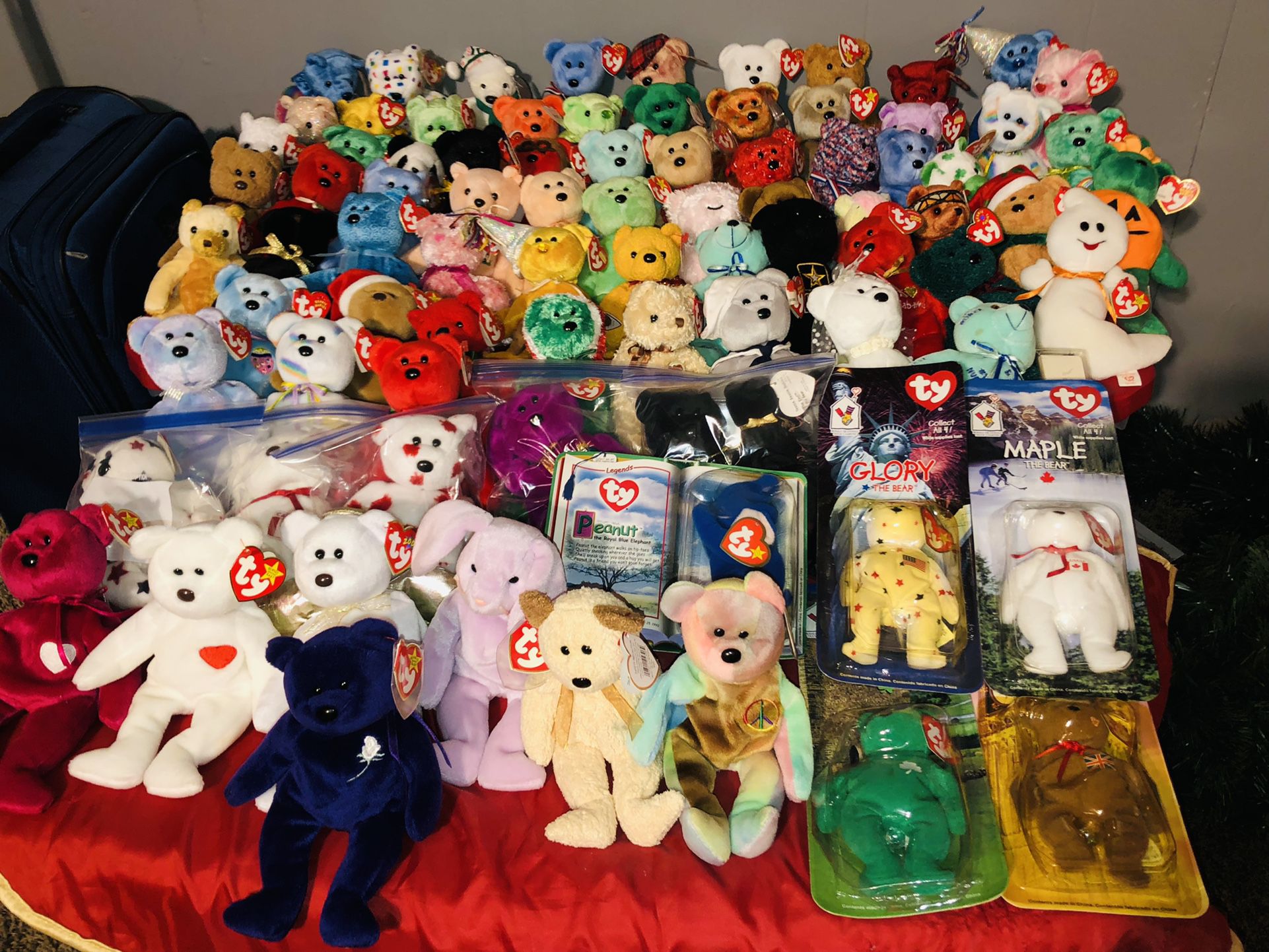TY Beanie Babies (Collectors Set Of 4 Rare) Also In This