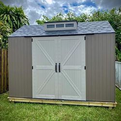 Rubbermaid Barn Style Shed 10x8