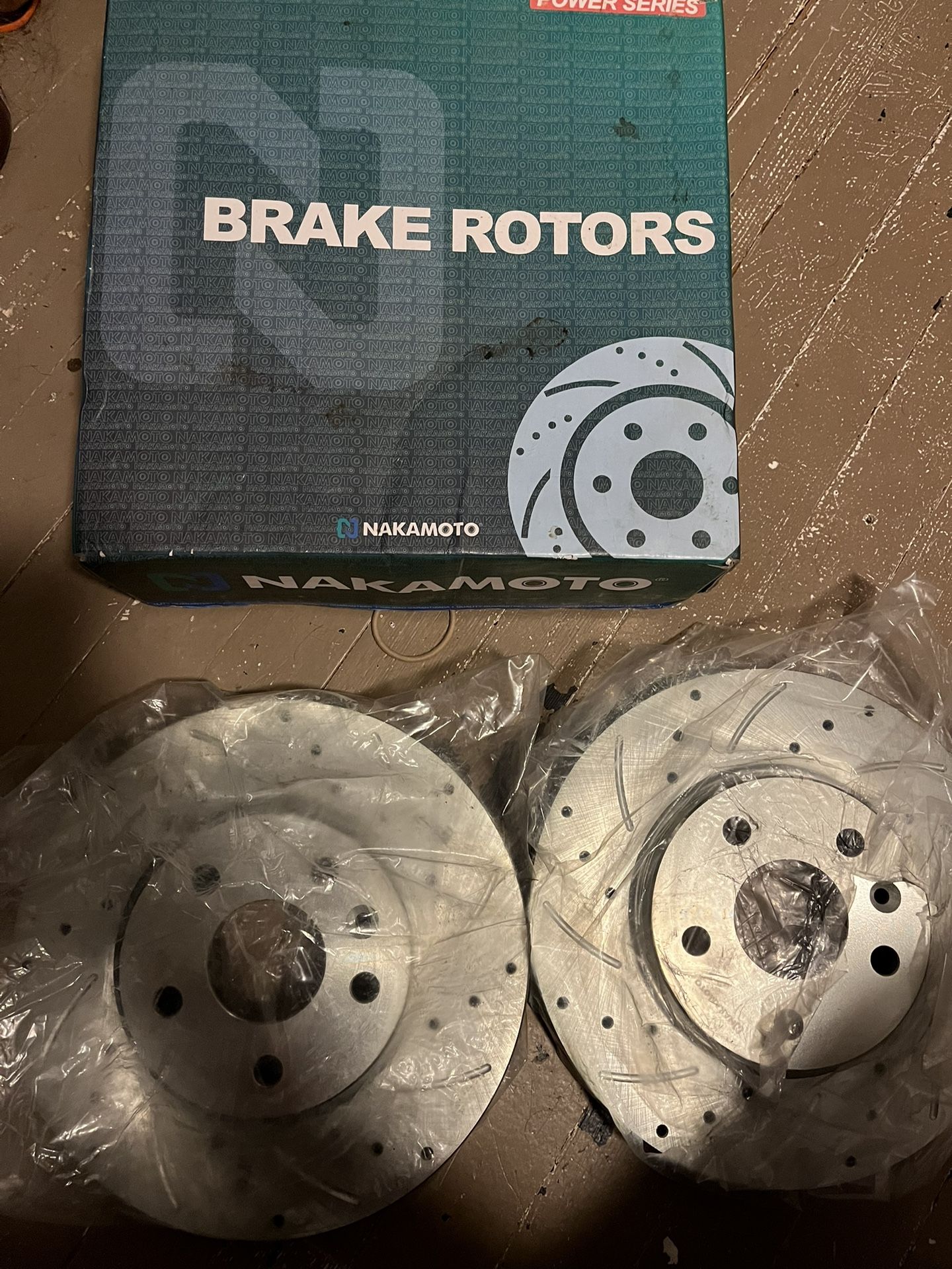 Slotted rotors
