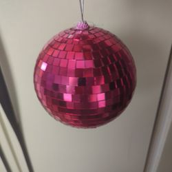 Red Disco Ball
