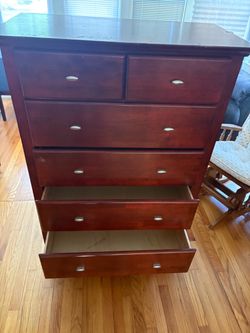 Cherry wood dresser