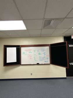Marker board for sale with doors