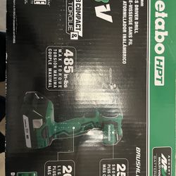 Metabo HTP 1/2 Cordless Drive Drill W / 2 1.5 Batteries And Charger New