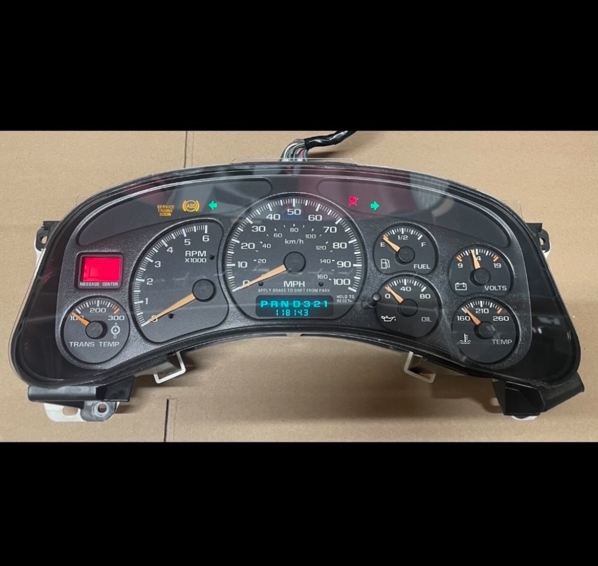 Chevy/GMC HD Cluster