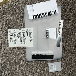 I’ll makiage and rhode make up bag