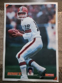 Cleveland Browns '87 Bernie Kosar Poster