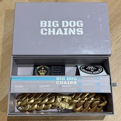 Big Dog Gold Color Chain