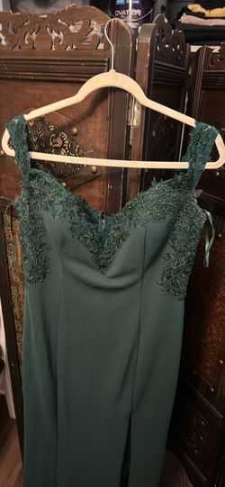 Long Green Dress