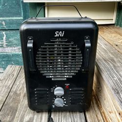 SAI Heater 1500-Watt Electric Fan Forced Space Heater 