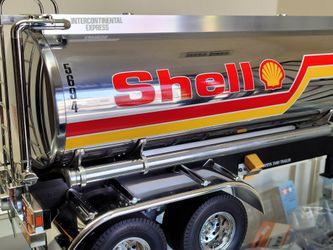 Tamiya R/C 1/14 Shell Fuel Tank Tanker Trailer 56303 +Light Kit +