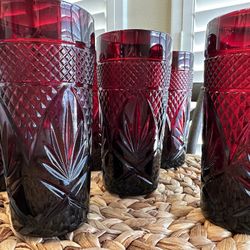 Goblets, Glasses, Pitcher and plates whole set$40