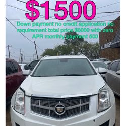 2013 Cadillac SRX No Credit Application No Requirement