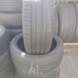 Set of four used tires 225/40-19 Pirelli