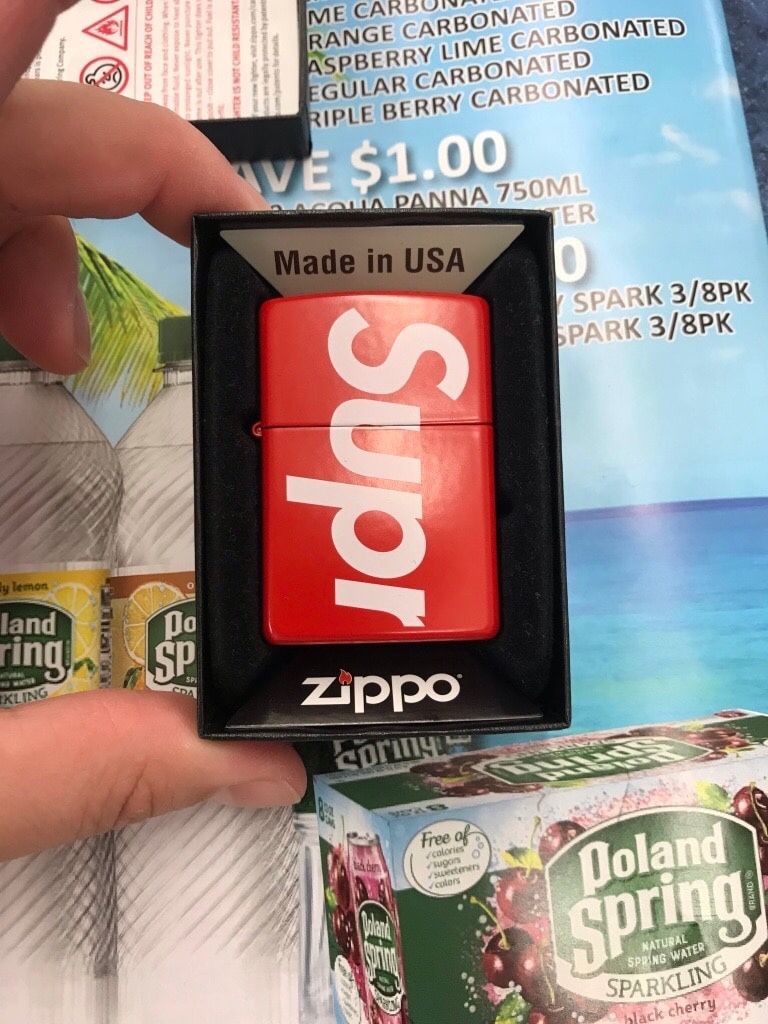 Supreme Zippo Lighter NEW