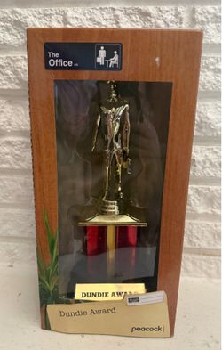 The Office US Dundie Award Trophy Figure - Peacock Promo Merchandise