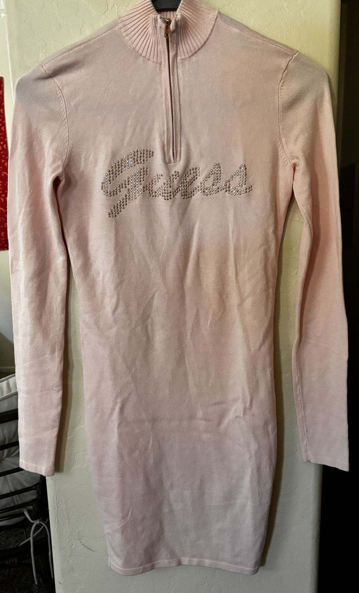 Guess Pale Baby Pink Dress