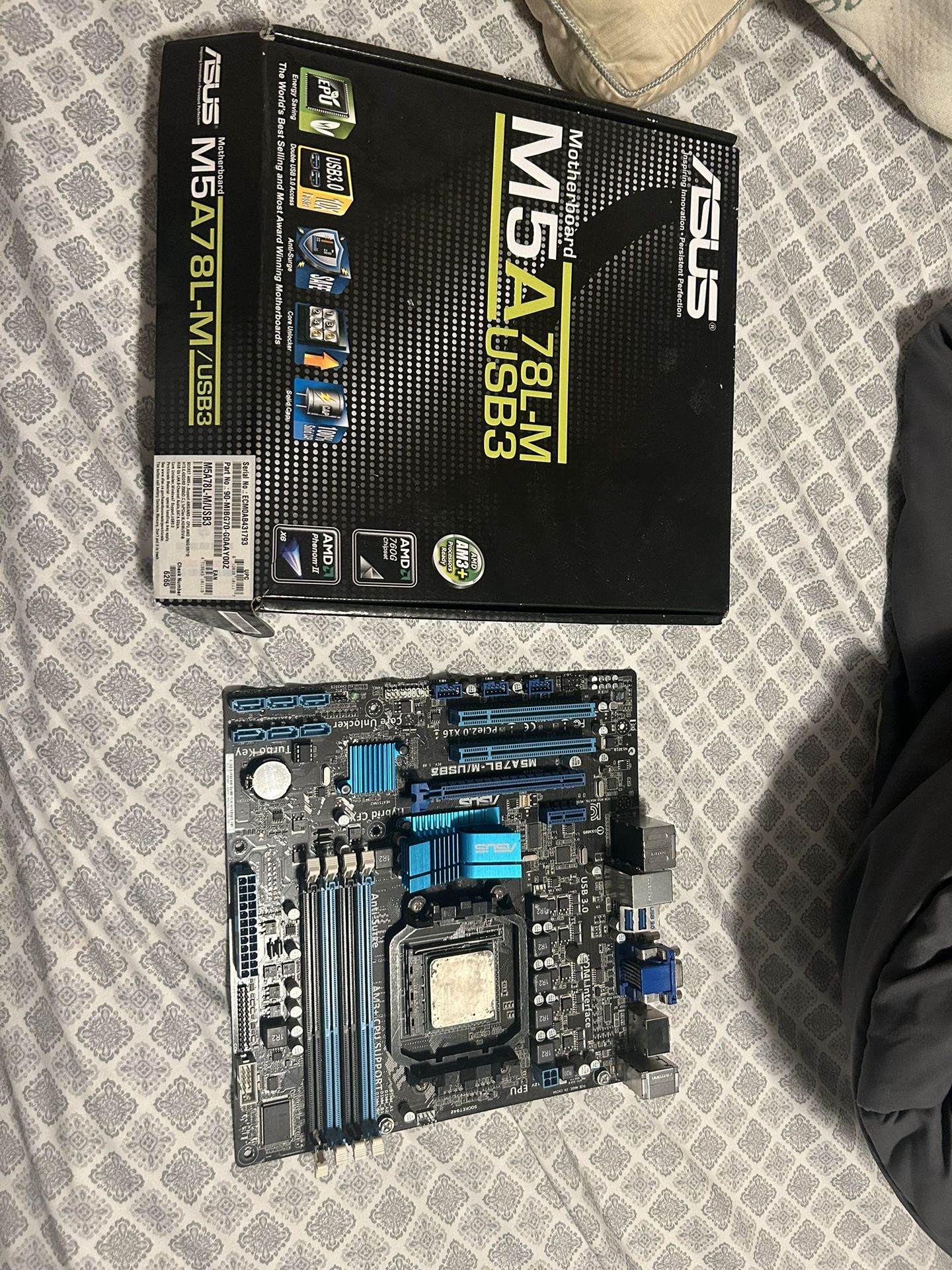 Asus Motherboard (M5A78L-M/USB3)