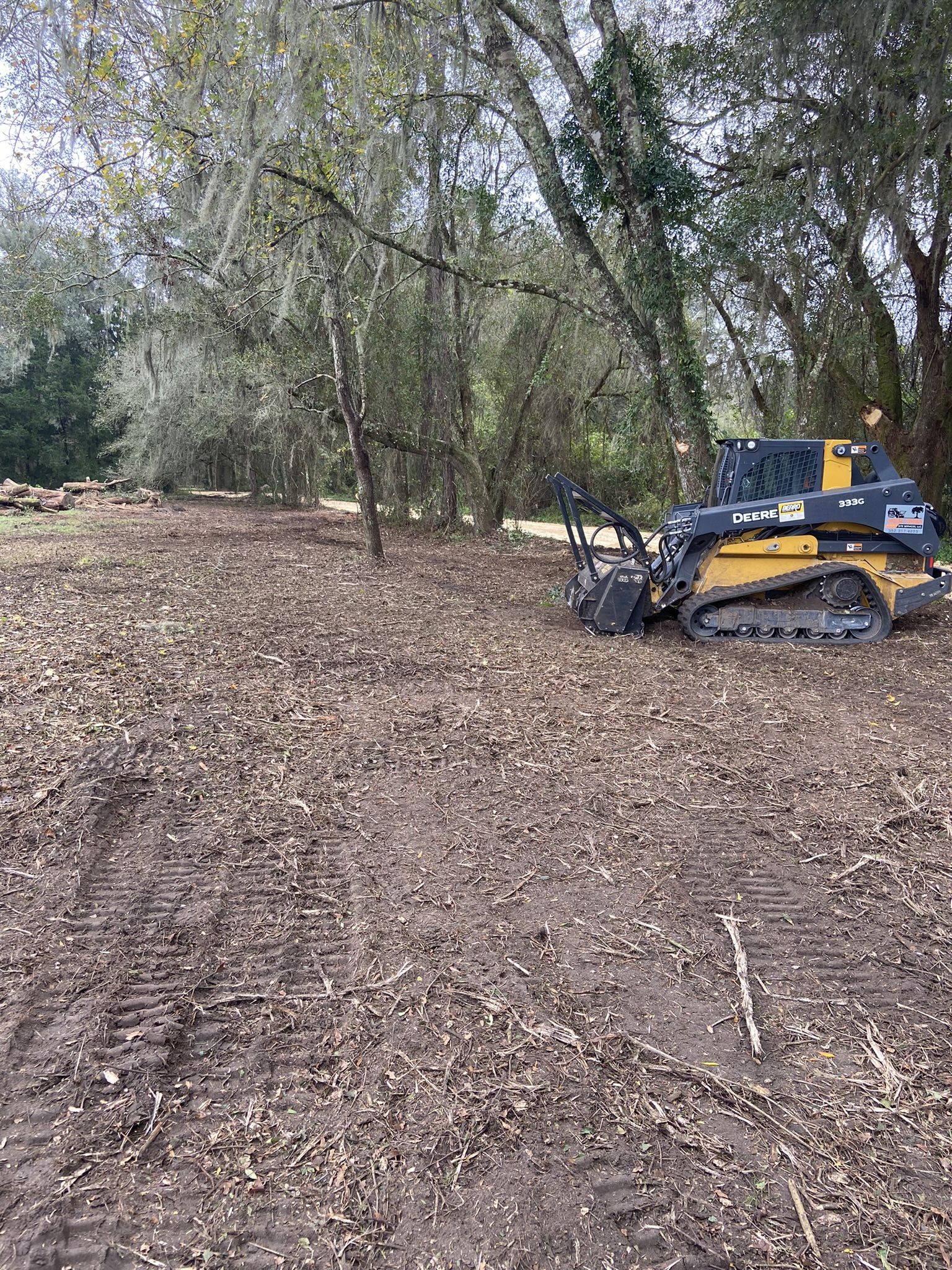 Mulching/ Under Brushing Of Heavy Vegetation On Your Land