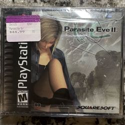 Parasite Eve ll 2 (Black Label Brand New Factory Sealed) PlayStation