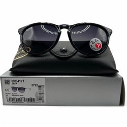 Ray-Ban Ericka Black Glossy Sunglasses