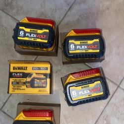 6ah Flex Volt Batery Dewalt 