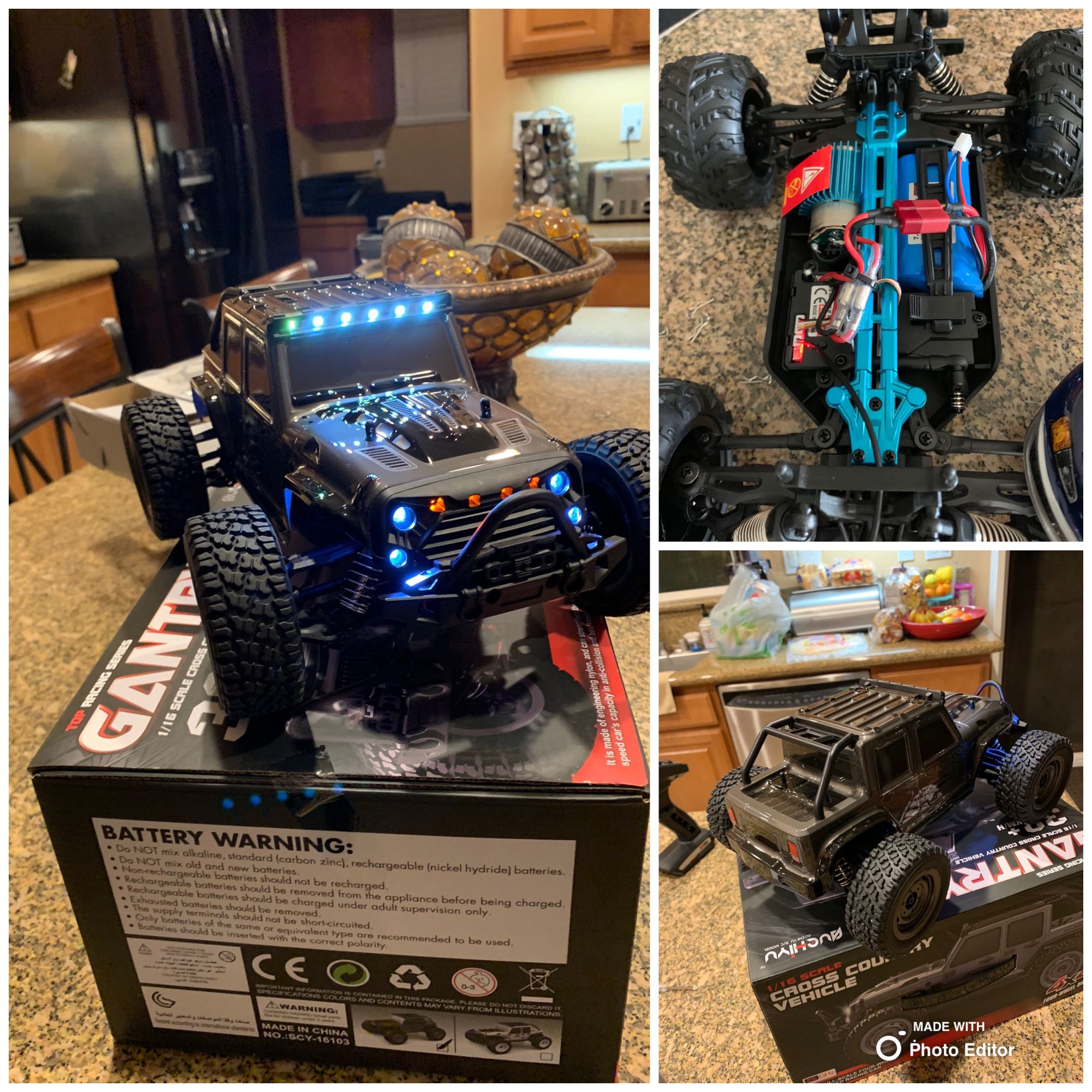 Brand New 1/16 scale Rc 4x4 Jeep 