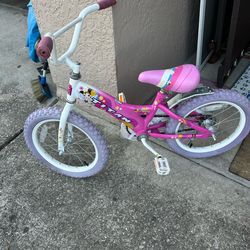 Titan girls flower princess 16 inch bicycle