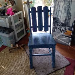 Hand Stained Vintage Chair