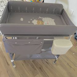 Changing Table Dresser With Drawers For Baby