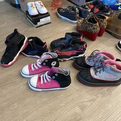 Jordan’s & Converse Sizes 9, 9.5 & 10 $ 60