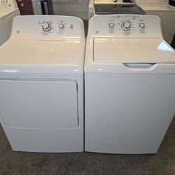 Ge Top-Load Washer And Dryer Set