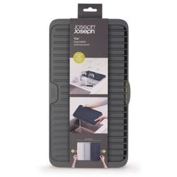 Joseph Joseph Tier Expandable Draining Board, Plastic, Grey @Kit 