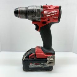 MILWAUKEE 2904-20 M18 FUEL 18V 1/2" HAMMER DRILL XC6.0 BATTERY (CMP130839)
