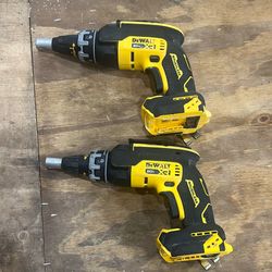 $60 EACH DEWALT XR 20V MAX Lithium-Ion Cordless Brushless Screw Gun (Tool Only)