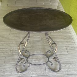 Metal Side Table 