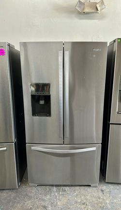 Whirlpool 3-Door Refrigerator (French Door Fridge) Stainless Steel - FrenchDoor, IceMaker