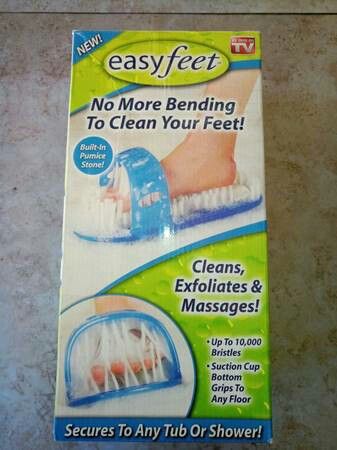 Easy feet no more bending to clean your feet As Seen on TV. New