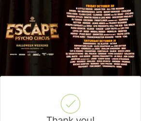 Escape Halloween Friday only