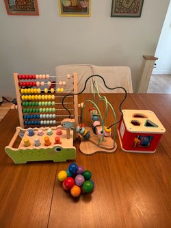 Wooden Toddler Learning Toy