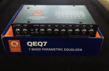 NEW! 7 band equalizer -preamp