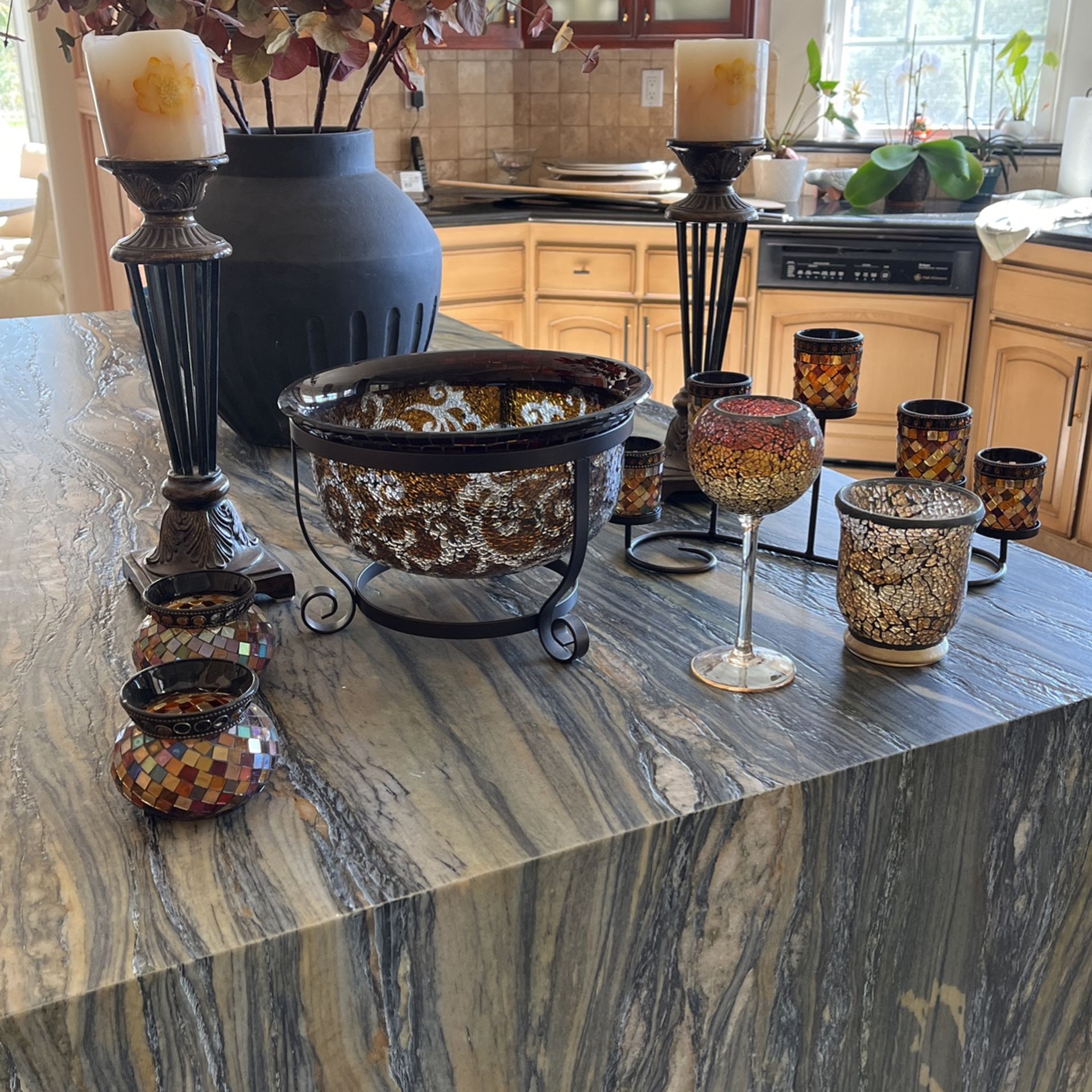 Gorgeous candle Holders .Great Price!!!