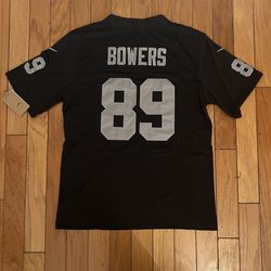 Bowers Black Raiders Men Jersey 